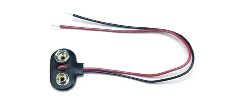 Produktfoto 1 von Takachi Electric Industrial Steckbar Batteriekontakt für 9 V-Batterien, 1-zellig