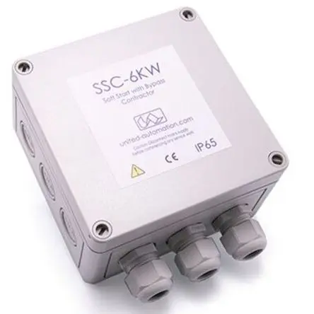 Produktfoto 1 von United Automation SSC Sanftanlauf 230V ac 1-phasig 6 kW
