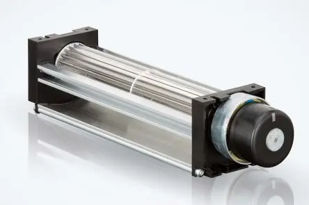 Produktfoto 1 von ebm-papst QG 030 Radialgebläse, Querstromgebläse, 24 V dc, DC, 139.4m³/h, 51dB, 47.5 x 363 x 50mm, 3900U/min, Kugellager
