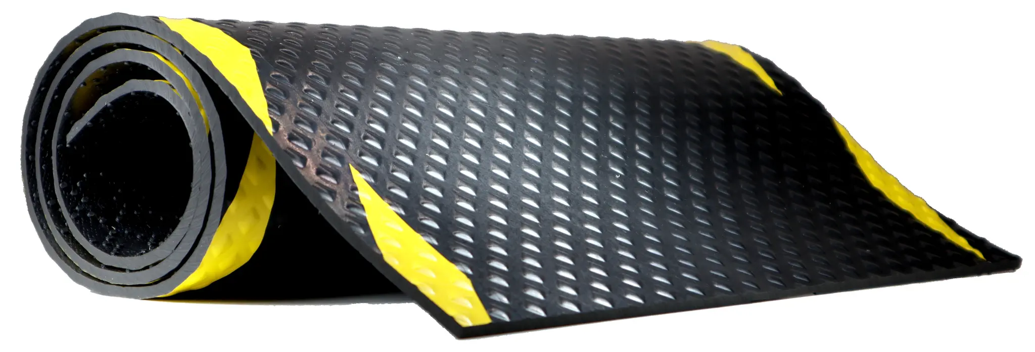 Produktfoto 1 von RS PRO Kabelabdeckung, 400 mm x 1.2 m Gummi, Schwarz