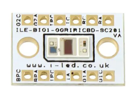 Produktfoto 1 von Intelligent LED Solutions SFH 7072 Sensor BIOFY Version 1.0 Entwicklungstool Sensor für Fitness-Tracker, mobile Geräte,
