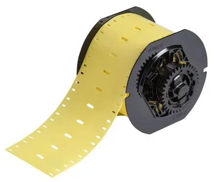 Produktfoto 1 von Brady Kabelmarkierung für BBP33, i3300 auf Gelb 75 mm 15 mm