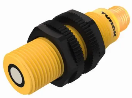Produktfoto 1 von Turck M12 Ultraschall-Näherungssensor, Gewinderohr 50 cm / 150mA NPN, IP67 30 V dc