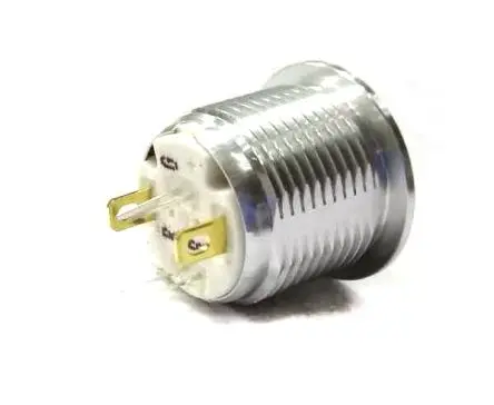 Produktfoto 1 von RS PRO MPB16 Druckschalter Blau, Grün, Rot Beleuchtet Tastend Panel Ø 16 mm, SPST / 2A 36 V dc, IP67