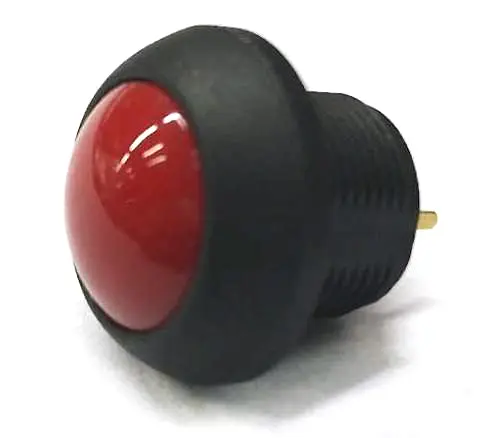 RS PRO PFS6 Miniaturdruckschalter Tastend Panel Ø 13.6 mm, SPST / 125 mA, 200 mA, 400 mA 36 V dc, IP68