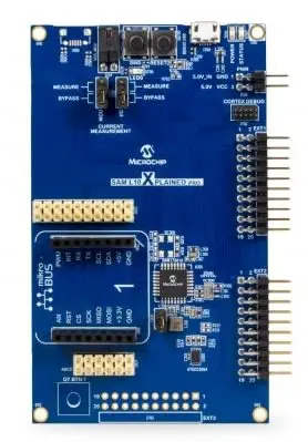 Produktfoto 1 von Microchip SAM L10 Xplained Pro MCU, Evaluierungskit Entwicklungstool Microcontroller ARM Cortex M23 Xplained SAML10