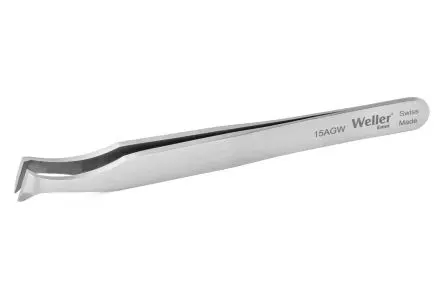 Produktfoto 1 von Weller Erem C-Stahl Spitzen Pinzette, 4.5Zoll, Spitze Spitz 1-teilig ESD-Sicherheit