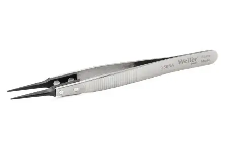 Produktfoto 1 von Weller Erem Edelstahl Pinzette, 4.7Zoll, Spitze Spitz Antimagnetisch 1-teilig ESD-Sicherheit