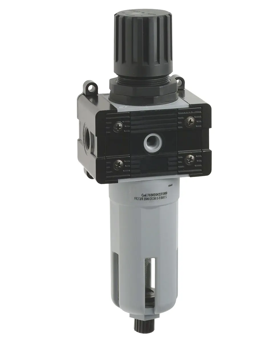 RS PRO Fittings 20 μm Filterregler, Anschluss 1/4 in G bis 8 bar