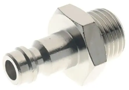 Produktfoto 1 von RS PRO Schlauchtülle, Messing vernickelt 1/8 in Stecker, 0.13Zoll