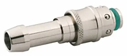 Produktfoto 1 von RS PRO Schlauchtülle, Messing vernickelt Hose Barb Stecker, 0.5Zoll