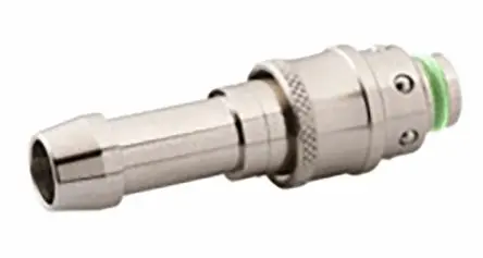 Produktfoto 1 von RS PRO Schlauchtülle, Messing vernickelt Stecker, ISO 228 Klasse A, 13mm