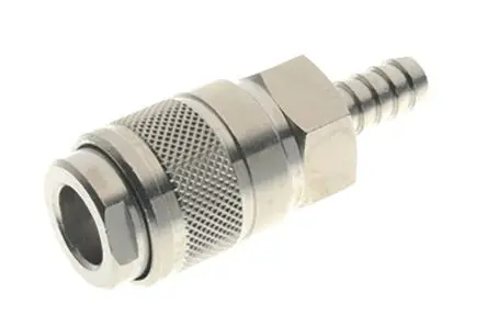 Produktfoto 1 von RS PRO Druckluft-Schnellkupplung, Messing vernickelt Stecker, ISO 228 Klasse A, 10mm