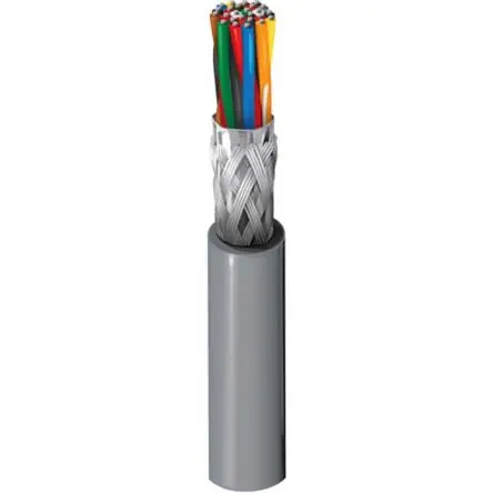 Produktfoto 1 von Belden 9812 Datenkabel, 12-paarig 0.08 mm² 30 m Ø 7.874 mm Polyvinylchlorid isoliert Silber