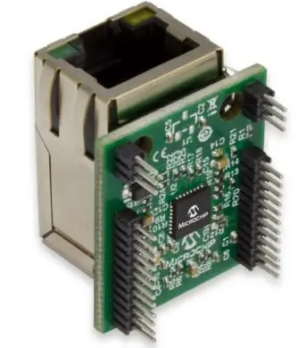 Produktfoto 1 von Microchip KSZ8061 PHY-Daughterboard Entwicklungstool Kommunikation und Drahtlos KSZ8061 Tochterplatine