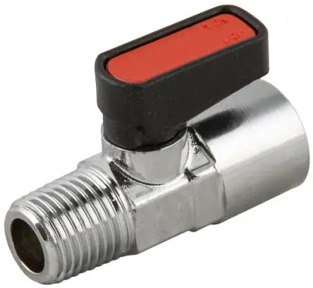 Produktfoto 1 von RS PRO, Griff GHILUX Mikroventil, ISO 7 R 1/4, Messing III B