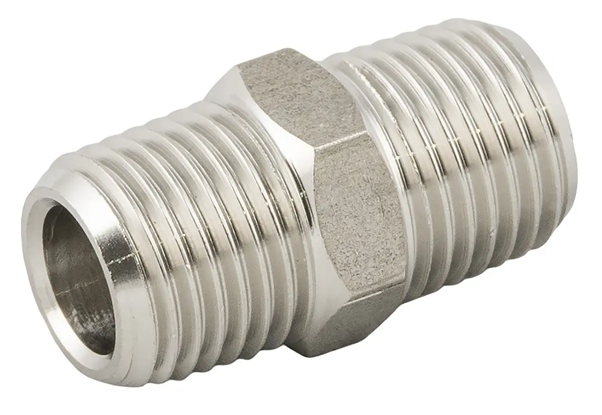 Produktfoto 1 von RS PRO Anschlusstück Anschlusstück Mit Gewinde 1/4 in 279.4 mm