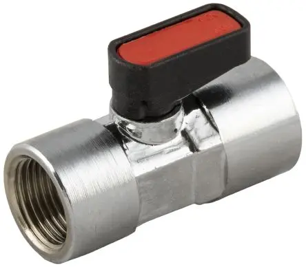 Produktfoto 1 von RS PRO, Griff GHILUX 6400 Mikroventil, ISO 228, BS 21, DIN 2999, ISO 7.1 R 1/4, Messing III B