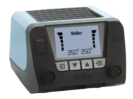 Produktfoto 1 von Weller WT 2M Lötstation, Typ G, Typ F Löten 150 W / 230V, 2-Kanal LCD