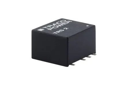 Produktfoto 1 von TRACOPOWER TRS 2 DC/DC Konverter, 12V OUT 83 mA Oberfläche 75V dc 1.6 kV dc 2 W -40 °C 90 °C