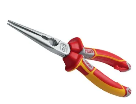 NWS Spitzzange Glatt 205mm VDE 1000V zugelassen