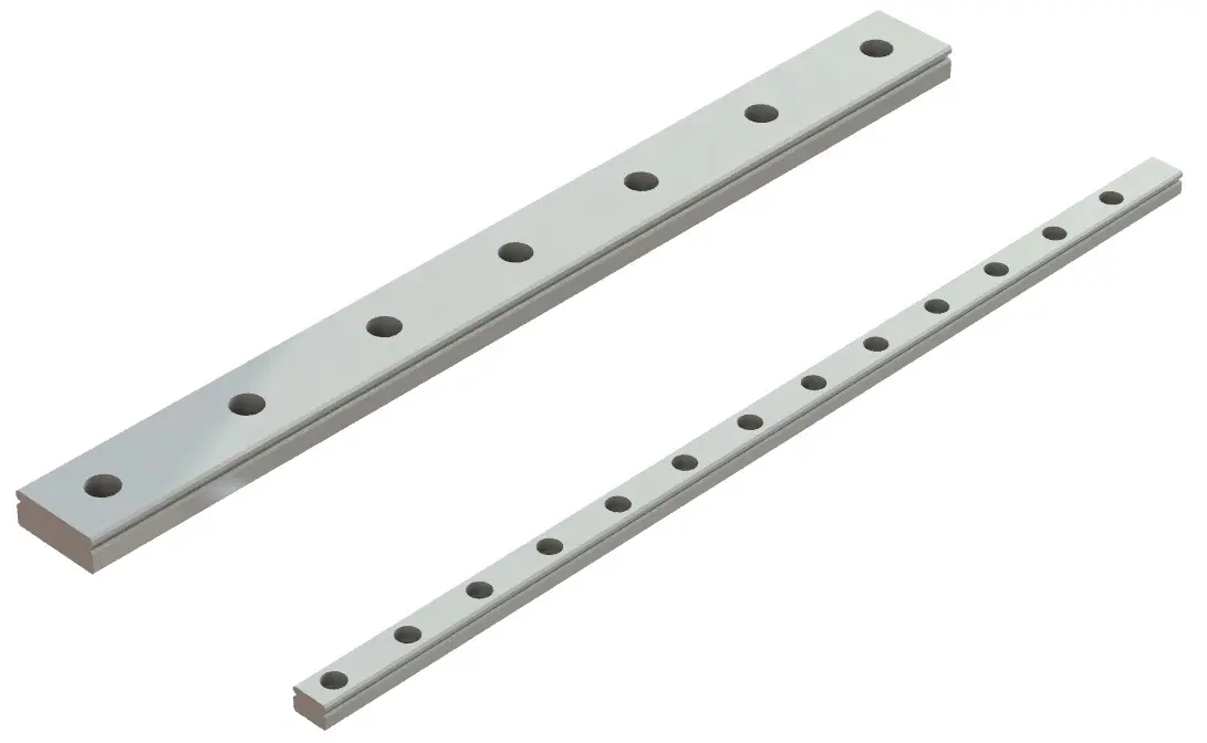 Produktfoto 1 von RS PRO Serie MGN, Lineare Führungsschiene, Edelstahl 15 mm x 1000 mm 5590 N