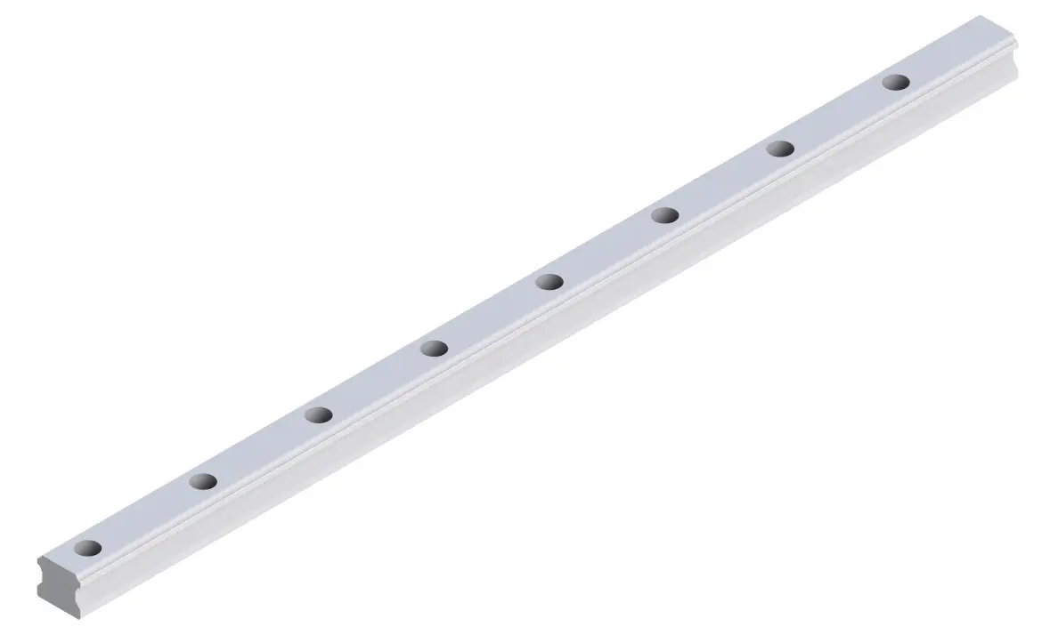 Produktfoto 1 von RS PRO Serie H G, Lineare Führungsschiene, Kohlenstoffstahl 15 mm x 1000 mm 16970 N