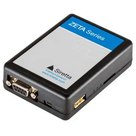Produktfoto 1 von Siretta RS232, RJ12, GPIO, ADC, USB 2.0 Modem 104 g