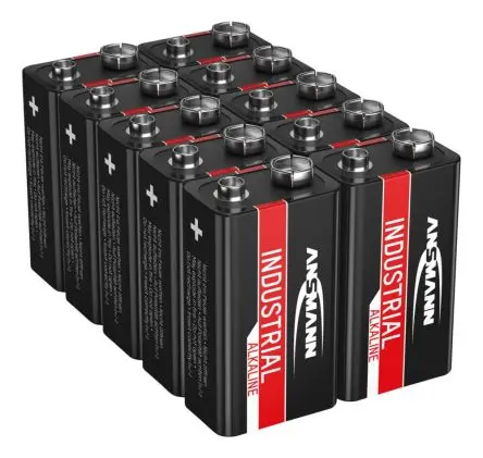 Produktfoto 1 von Ansmann Industrial Alkalisch 9-V-Batterie, 550 mAh