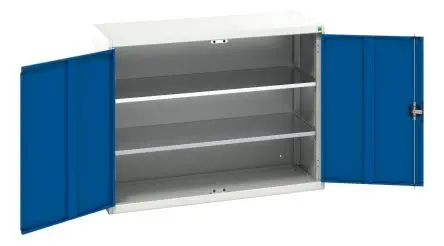 Produktfoto 1 von Bott Schrank Typ Schrank mit Ablage Freistehend 2 Tür/en 2 Regal/e 0 Schublade/n 1000 mm 1.3m Abschließbar 550 mm