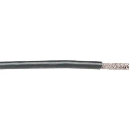 Produktfoto 1 von Alpha Wire Hookup Wire TEFLON Schaltdraht, 30 AWG 30 m Grau Ø 0.81 mm 7 Litzen Polytetrafluorethylen
