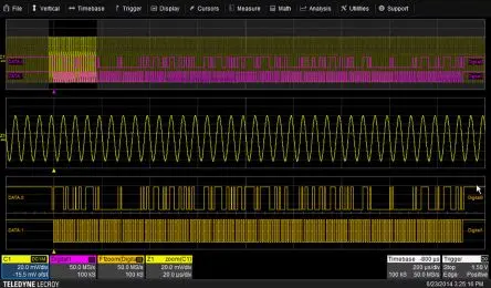 Produktfoto 1 von Teledyne LeCroy Oszilloskop-Software, MSO für Oszilloskope der Serie T3DSO1000