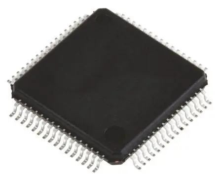 Produktfoto 1 von Microchip Mikrocontroller AT90CAN128 AVR 8 bit Oberfläche 128kB Flash LQFP 64-Pin 16 MHz 4 bit RAM