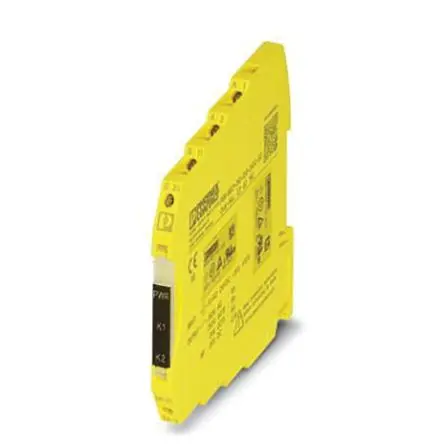 Produktfoto 1 von Phoenix Contact PSR-MS21 Sicherheitsrelais 24V dc, 1 Sicherheitskontakte, Manuell EN ISO 13849-1, EN IEC 62061 SIL IEC