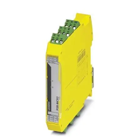 Produktfoto 1 von Phoenix Contact PSR-MC82 E/A-Erweiterungsmodul 24V dc, 5 Sicherheitskontakte, Manuell DIN EN 50178, RoHS SIL IEC 61508