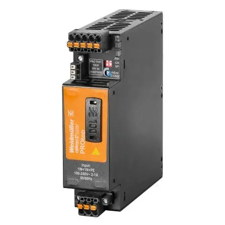 Produktfoto 1 von Weidmüller ProTOP DIN-Schienen Netzteil Geschalteter Modus 340 V dc, 277V ac Wechselstrom/Gleichstrom / 10 A 12V dc DC