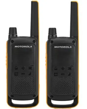 Produktfoto 1 von Motorola Talkabout T82 Extreme Walkie-Talkies Tragbar 16-Kanal 121 Subcodes 446MHz LCD-Anzeige