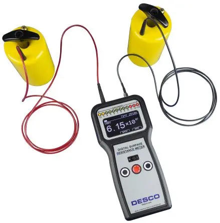 Produktfoto 1 von Desco Europe Batterie ESD-Prüfer OLED 6V T. 32mm H. 210mm