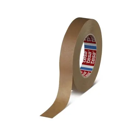 Produktfoto 1 von Tesa 4341 Tesa 4341 Papier Abdeckband Hellbraun, Stärke 0.19 mm Naturgummi-Kleber 25mm x 50 m