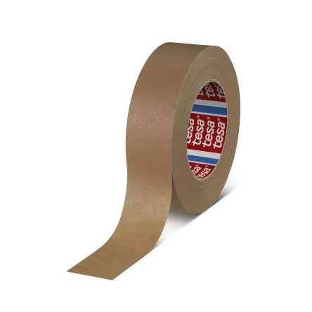 Produktfoto 1 von Tesa 4341 Tesa 4341 Papier Abdeckband Hellbraun, Stärke 0.19 mm Naturgummi-Kleber 38mm x 50 m