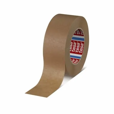 Produktfoto 1 von Tesa 4341 Tesa 4341 Papier Abdeckband Hellbraun, Stärke 0.19 mm Naturgummi-Kleber 50mm x 50 m