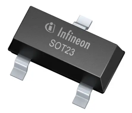 Produktfoto 1 von Infineon SIPMOS Typ N-Kanal, Oberfläche MOSFET Erweiterung 60 V / 230 mA 360 mW, 3-Pin SOT-23