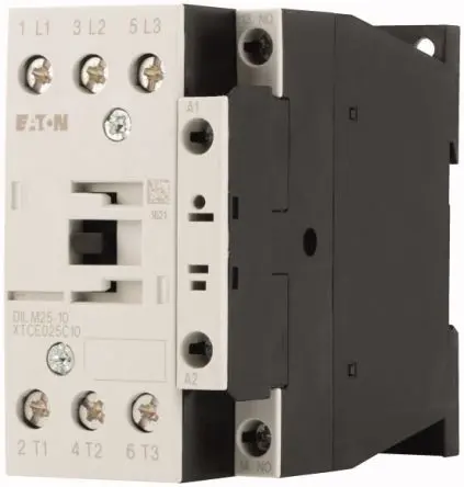 Produktfoto 1 von Eaton DILM Schütz 230V ac-Spule, 3-polig, 400V ac / 25 A 230V ac 11 kW 3 Schließer Motorsteuerung, Widerstandsbelastung