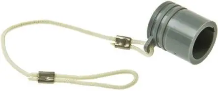 Produktfoto 1 von LEMO 1B Stecker/Buchse Staubkappe aus Polyamid, Polyetheretherketon, Messing, Edelstahl, IP66, IP54, IP68, IP50 Messing,