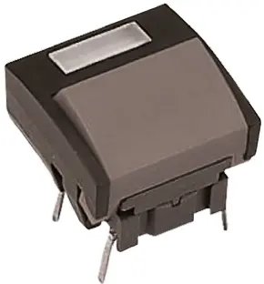 Produktfoto 1 von MEC   SPST 50 mA @ 24 V dc Tastend Grau