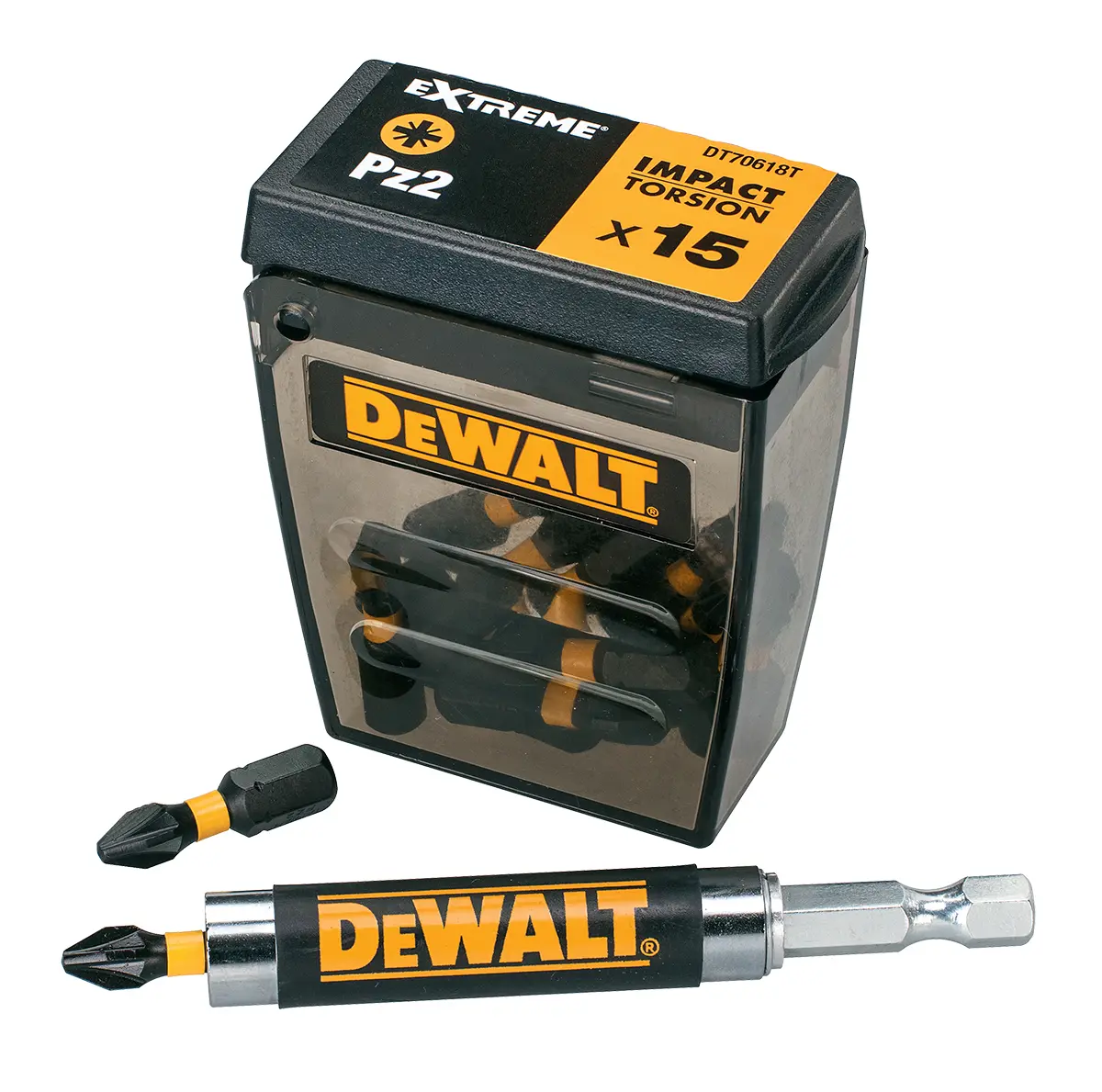 Produktfoto 1 von DeWALT PZ2 Schraubbit, 16-teilig, 14.5 cm