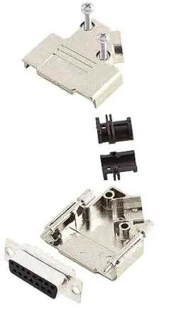 Produktfoto 1 von Amphenol Communications Solutions D45PK-M D-Sub-Steckverbinder 45 Grad, 37-polig, Kabel Stecker, mit Gewindeeinsatz