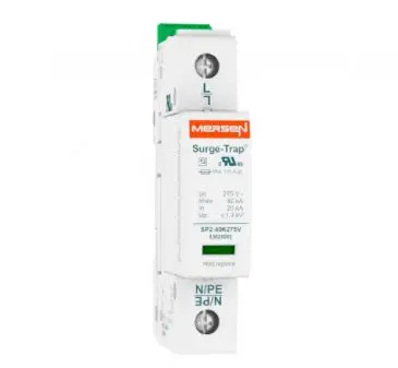 Mersen STPT2-40 Überspannungsschutz Arrester Typ 2 40 kA 275V ac, DIN-Hutschiene, -40 °C→80 °C