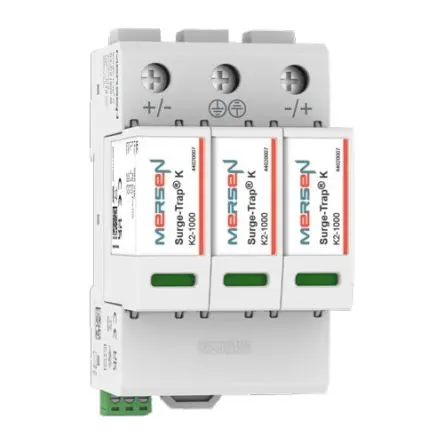 Produktfoto 1 von Mersen STPT2 Überspannungsschutz Arrester Typ 2 40 kA 1060V, DIN-Hutschiene, -40 °C→85 °C