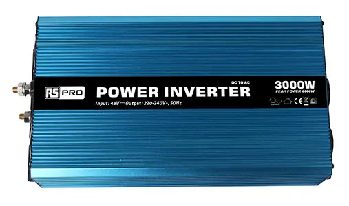 Produktfoto 1 von RS PRO Spannungswandler, 48 V / 230 V 3000W